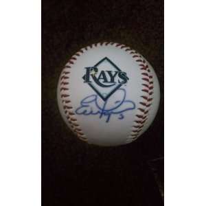    Evan Longoria Signed Tampa Bay Rays Baseball: Everything Else
