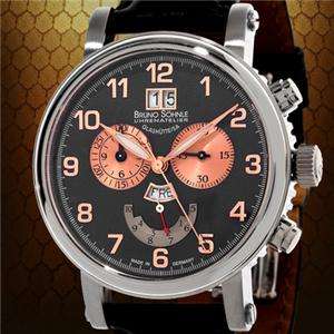 New Bruno Sohnle Minos Luxury German Made Chronograph Watch  