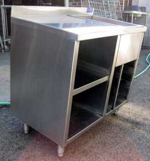 STAINLESS STEEL DROP IN ICE BOX WITH SHELVES 11733 chef  