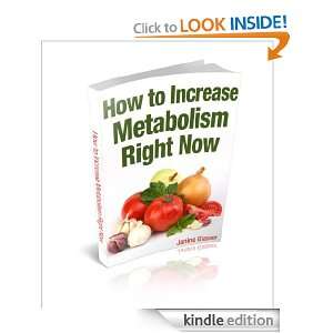 How to Increase Metabolism Janine Glasser  Kindle Store