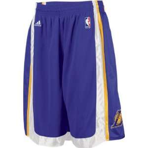 Los Angeles Lakers Kids 4 7 adidas Gear Shorts:  Sports 
