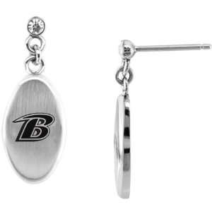 Baltimore Ravens Accent Drop Earrings 