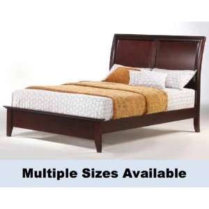  Accent Furniture Arlington Wood Sleigh Bed: Furniture 