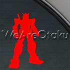 Gundam Decal Truck Bumper Window Vinyl Sticker