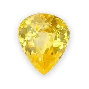  4.43 ct Natural Untreated Yellow Sapphire (Y2493) Jewelry