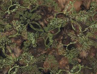 Quilt Quilting Fabric Hoffman Batik 2217 Earth Leaf Brown Green Cotton 