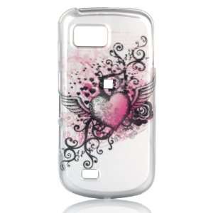   Phone Shell for Samsung T939 Behold II DG (Grunge Heart) Cell Phones