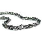 steel men s necklace 22 inch chain link stainless steel men s necklace