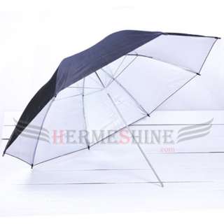 43 110cm Black Silver Reflector Studio Light umbrella  