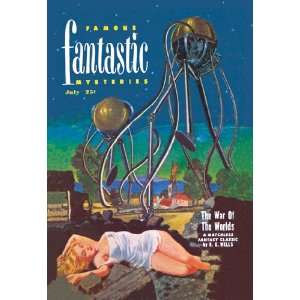  Famous Fantastic Mysteries Tentacled Robots 20X30 Paper 