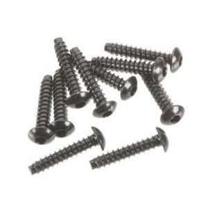  M3X15MM HEX SOCKET TAPPING BUTTON HEAD / BLACK / 10 PC 