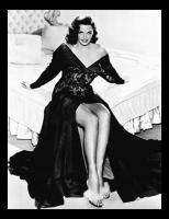 WW2 1940s pin up actress Bombshell Jane Russell  