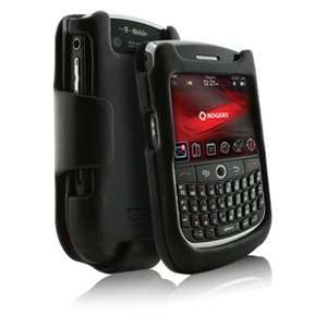   Blackberry 8900 Javelin Case Mate Black Napa Combo Case Electronics