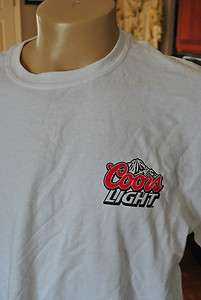 NWOT COORS LIGHT T SHIRT PERFECT CONDITION  