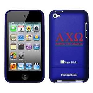   : Alpha Chi Omega name on iPod Touch 4g Greatshield Case: Electronics