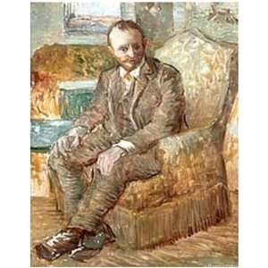  Portrait of the Art Dealer Alexander Reid; Sitting in an 