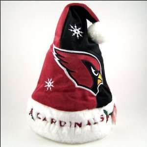    ARIZONA CARDINALS NFL CHRISTMAS SANTA HAT!: Sports & Outdoors