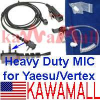 Ear mic for Vertex Yaesu VX 210 180 Radio V2 w Screws  
