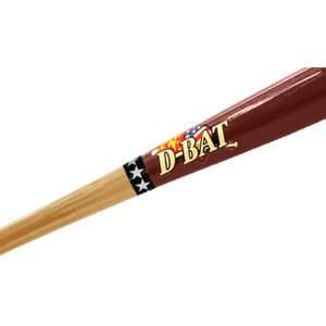  D Bat Pro Cut J33 Half Dip Baseball Bats MAROON 33 Sports 