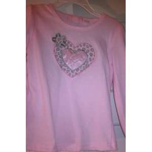  Kids Headquarters Girl Pink Heart Shirt Girls 4T: Baby