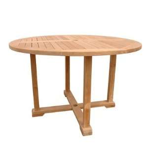  Tosca Round Outdoor Dining Table By Anderson Teak: Patio 