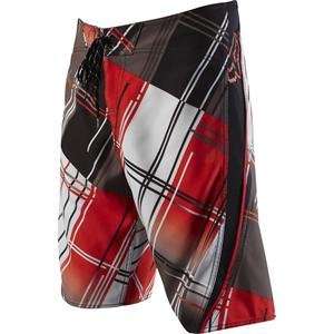  Fox Racing Fade Out Boardshorts   31/Red Automotive