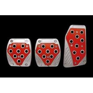  OTTO Racing Silver Rim Red Inner Plates 3pc Manual Racing 