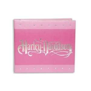  Harley Davidson Pink 8 x 8 Scrapbook Album (HDPL01 