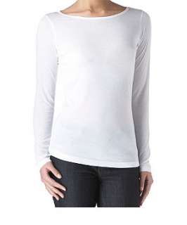 White (White) Long Sleeved Top  204743410  New Look