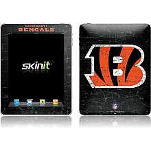 Skinit Cincinnati Bengals Apple iPad Solid Distressed Skin    
