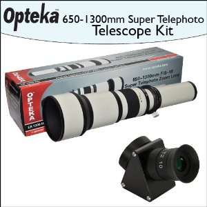   Telephoto Zoom Lens + Lens Converter To Telescope Kit