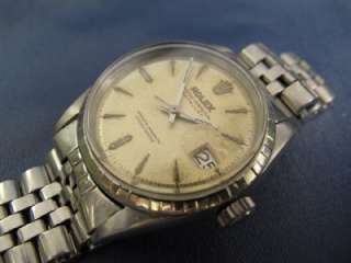   Vintage Rolex Datejust Stainless Ref 6605 Jubilee Band #216  