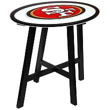   Francisco 49ers Pool Table, Stool, Billiard Ball Set at 