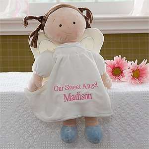  Personalized Dolls   Brunette Angel Toys & Games