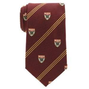  HBS Tie in Maroon with Gold