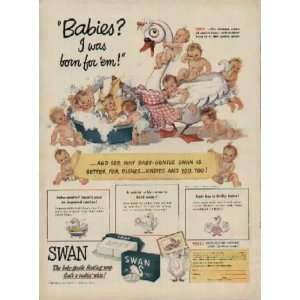   was born for em  1942 Swan Soap Ad, A2300 