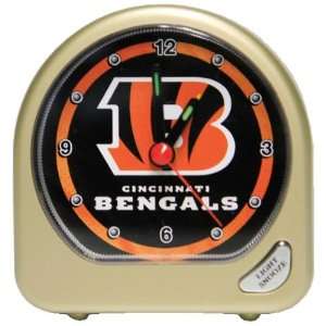  Cincinnati Bengals   Logo Alarm Clock: Home & Kitchen