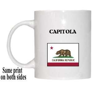    US State Flag   CAPITOLA, California (CA) Mug 