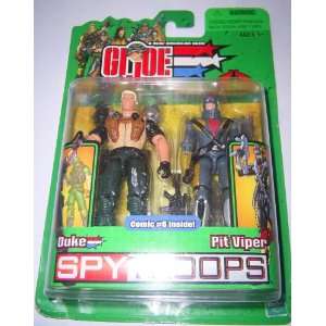   joe spy troops DUKE (NIGHT FORCE) vs PIT VIPER g.i 2003: Toys & Games