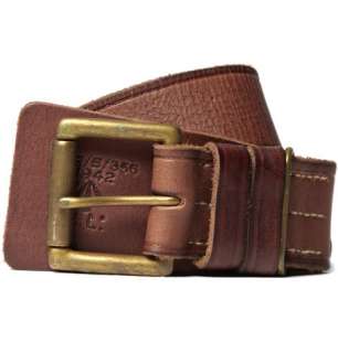 Ralph Lauren Shoes & Accessories Distressed Leather Belt  MR PORTER