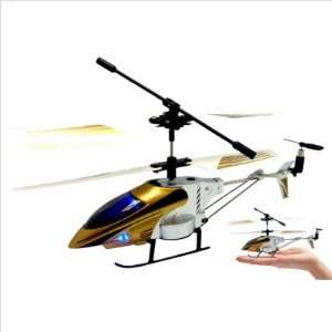  Co axial Indoor Micro Palm Sized 3 Channel Helicopter (Blue) Toys