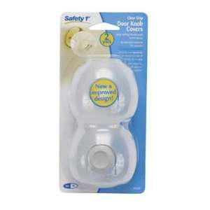  Safety 1st Secure Grip Door Knob Covers 2 pack: Health 