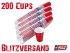 Rote Becher, Red Solo Cups, Beer Pong 16 oz, 200 Stück
