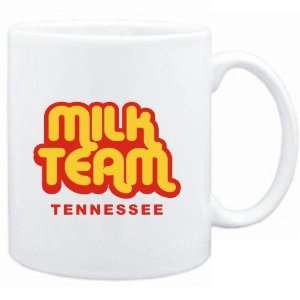  Mug White  MILK TEAM Tennessee  Usa States Sports 