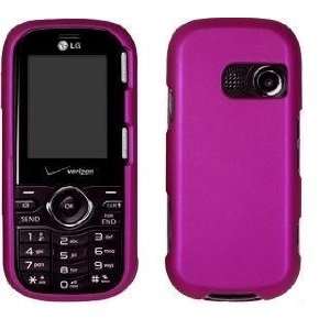  Verizon LG Cosmos VN250 Pink Hard Snap On Cover Cell Phones