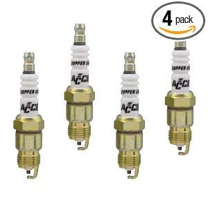  ACCEL 0586 4 Copper Core Spark Plug, (Pack of 4 