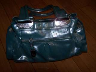 Genna de Rossi Teal Purse / Handbag   Gently Used   Nice Bag  