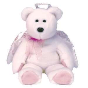  TY Beanie Buddy   HALO the Angel Bear Toys & Games