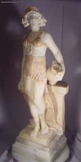 Beautiful Antique Orientalist Alabaster Sculpture  