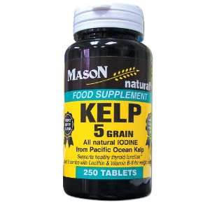  Mason KELP 5 GR TABLETS 250 per bottle 250 per bottle 